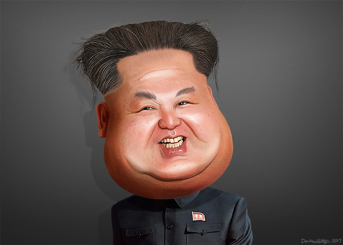 Kim_Jong-un_-_Caricature_36564446174