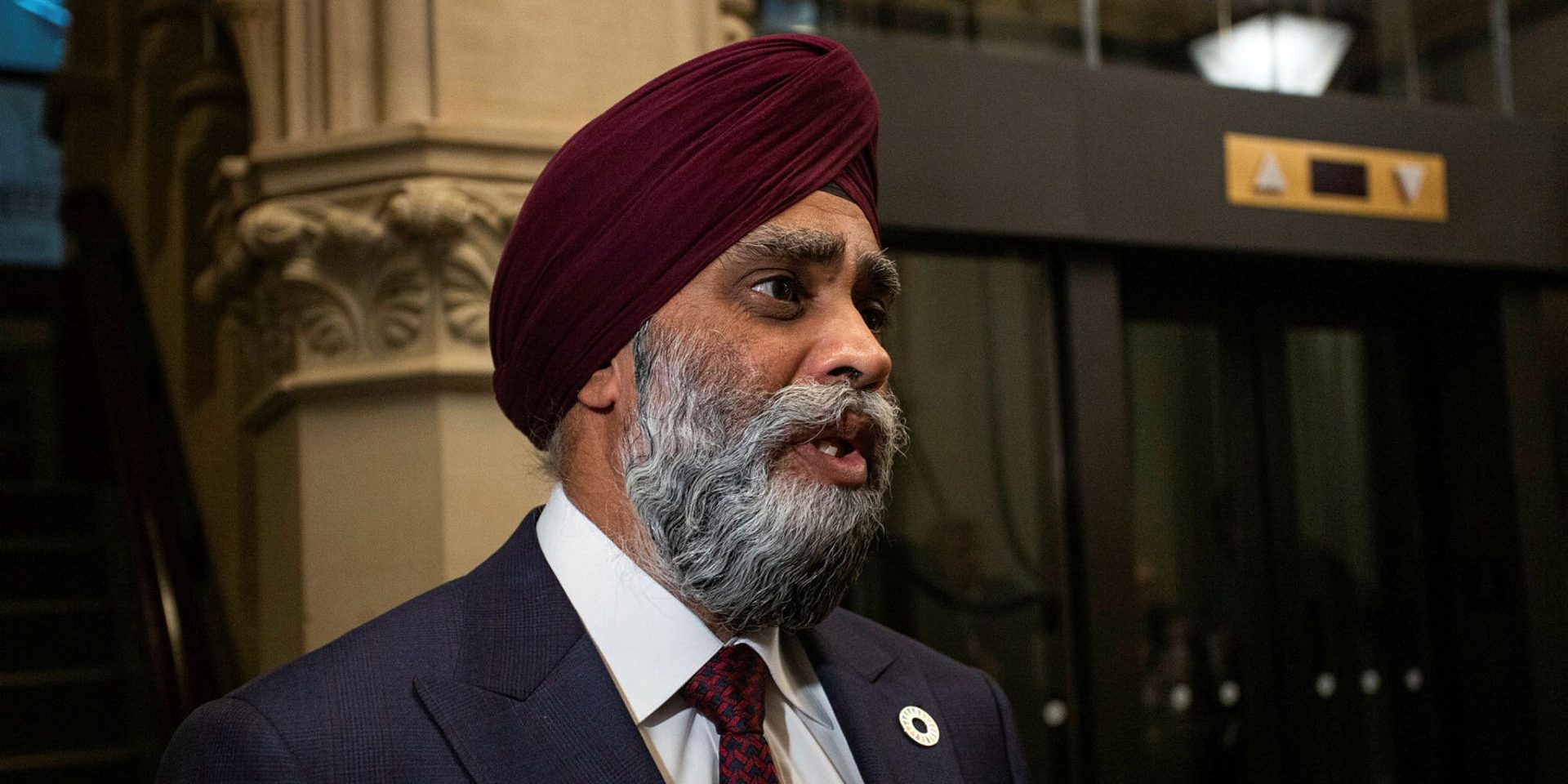 International Development Minister Harjit Sajjan, seen here in West Block on Oct. 26, will meet with senior representatives of the United States, Mexico, and the host nation while visiting Qatar for the FIFA men's World Cup. The Hill Times photograph by Andrew Meade