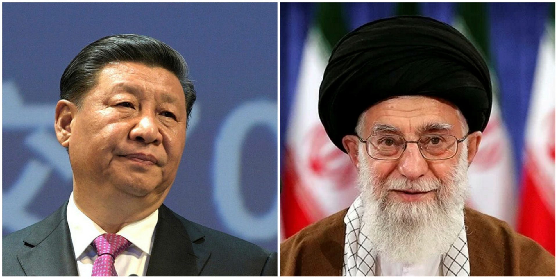 China's Xi Jinping and Iran's Ali Khamenei 

Wikimedia Commons