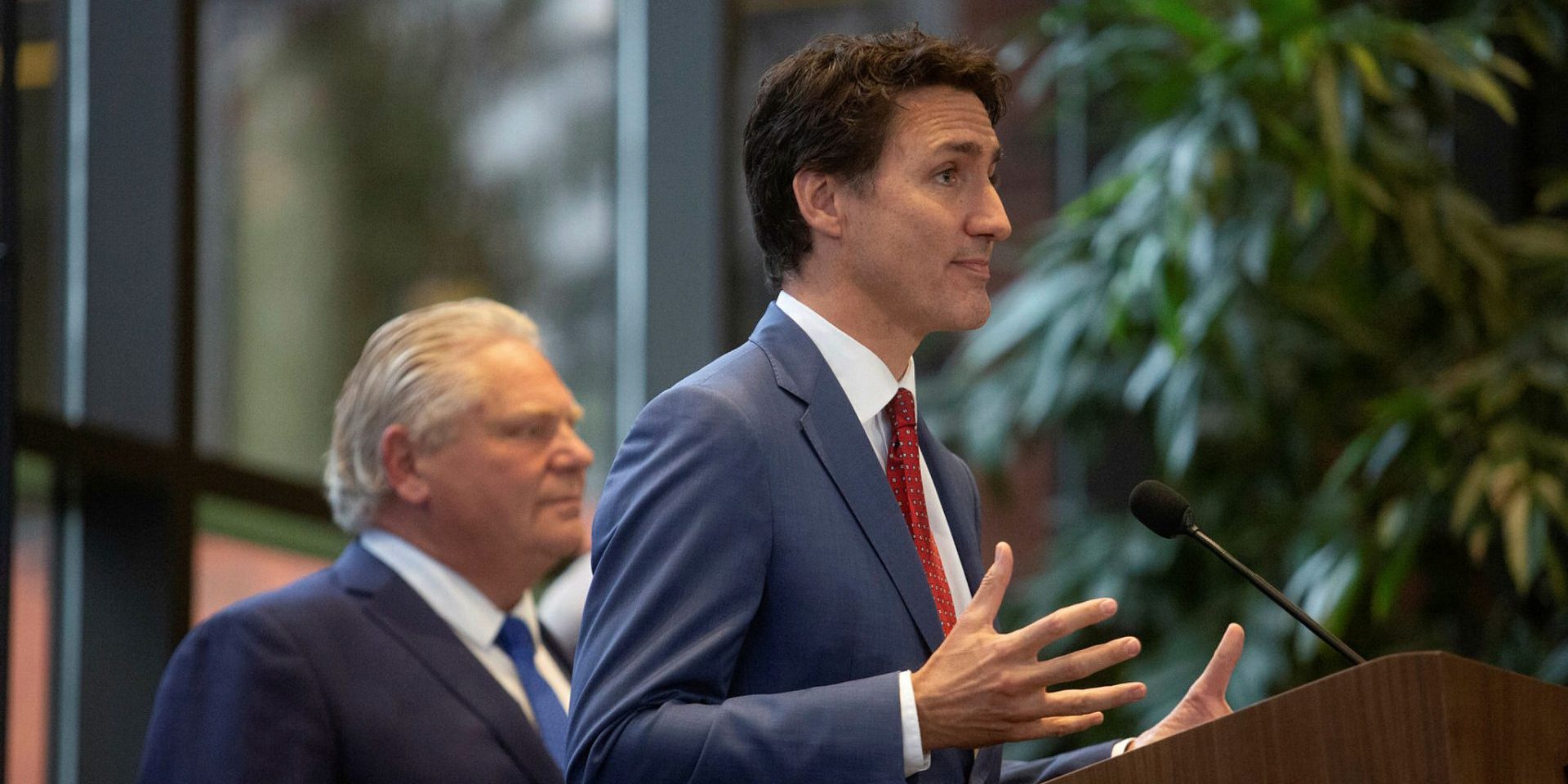 Politics This Morning Trudeau and Doug Ford meet at GM plant for