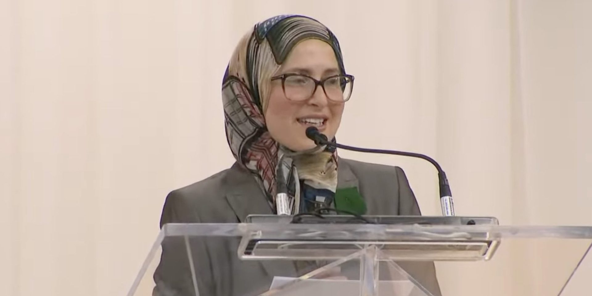 Amira Elghawaby was unveiled as the country’s new special representative to combatting Islamophobia on Jan. 26. Screenshot courtesy of Global News
