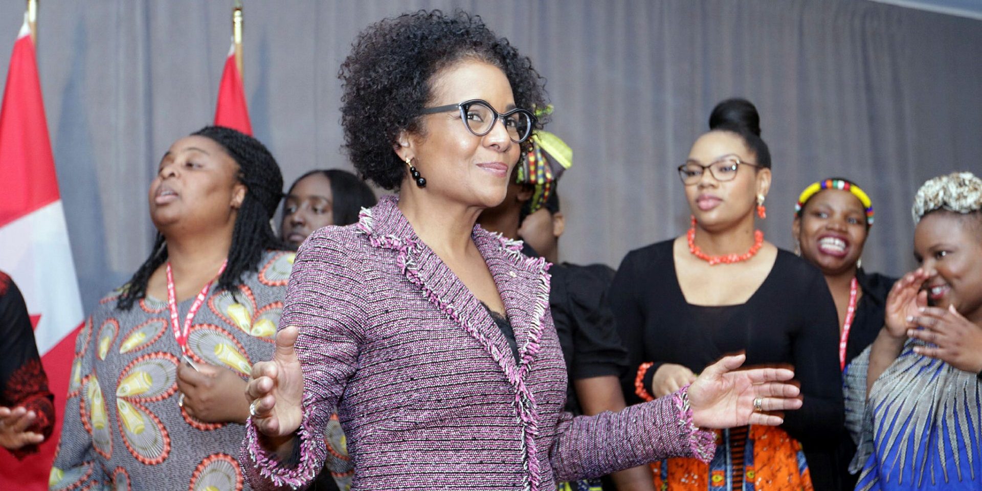 Former governor general Michaëlle Jean attends a Black History Month celebration in Ottawa on Feb. 4, 2019. Sam Garcia