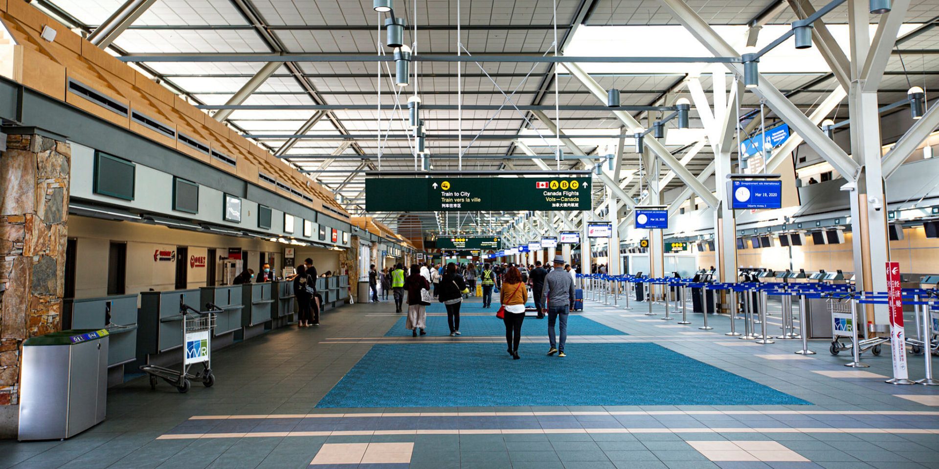 Vancouver airport. Photograph courtesy of Wikimedia commons