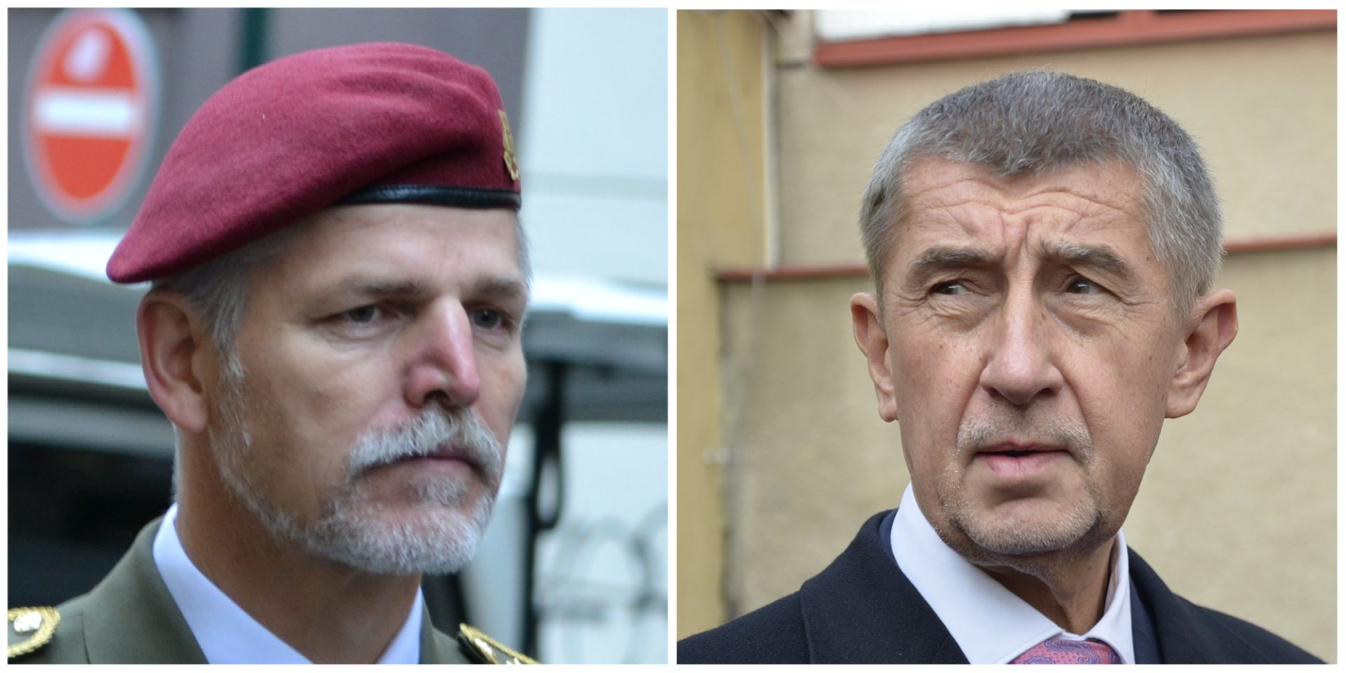 Retired army general Petr Pavel, left, beat populist Andrej Babis in the Jan. 28 Czech Republic election. Photographs courtesy of Wikimedia Commons