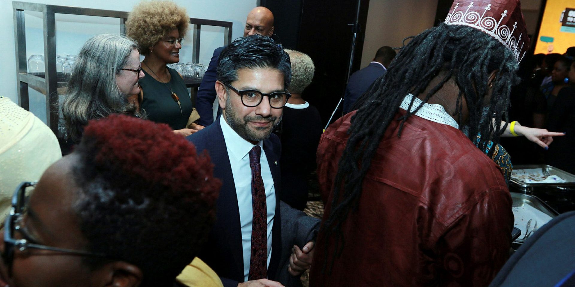 Liberal MP Yasir Naqvi, Black History Month event at the NAC. February 8th, 2023. The Hill Times photograph by Sam Garcia