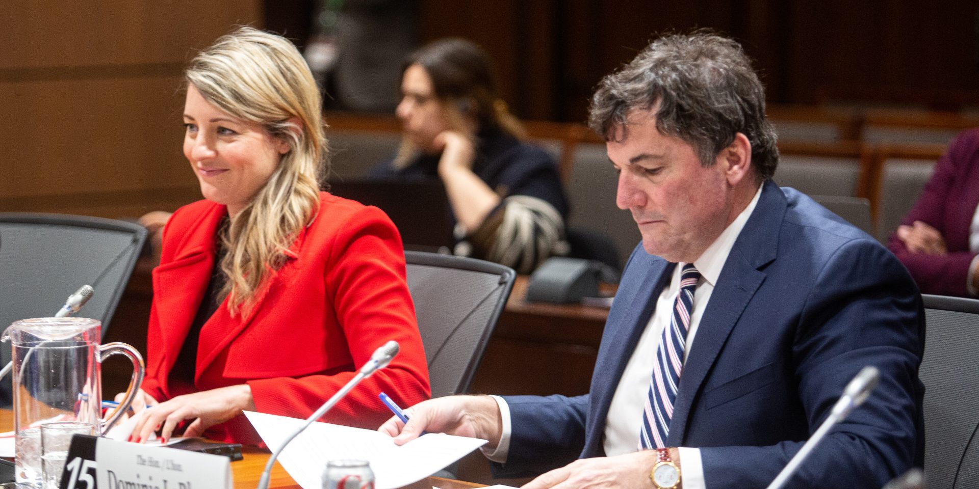 Melanie Joly, Standing Committee on Procedure and House Affairs meeting in West Block on  Dec. 13, 2022, to answer questions on election interference. The Hill Times photograph by Andrew Meade