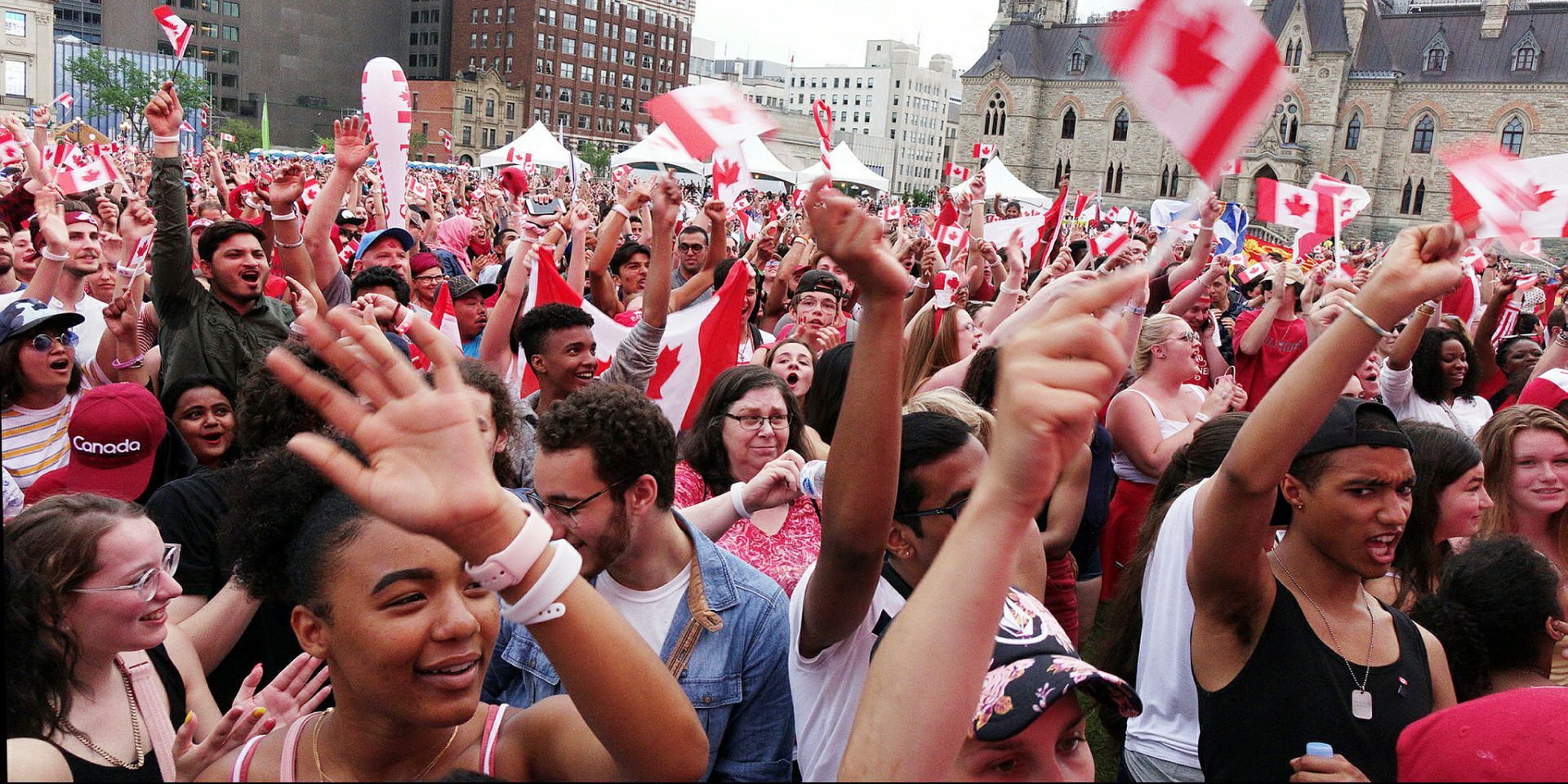 2019 Canada Day celebration Parliament Hill and Major's Hill park. Sam Garcia