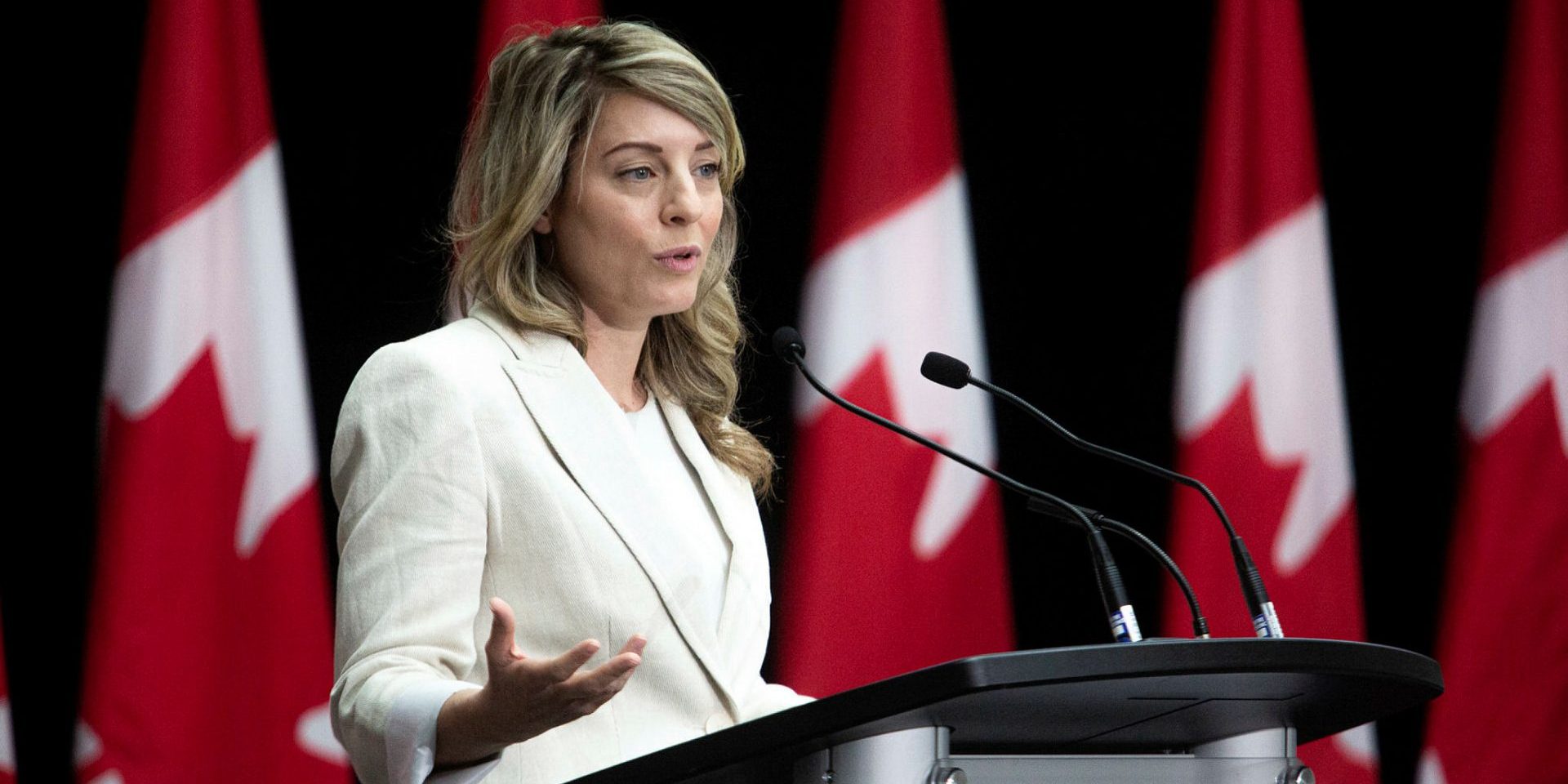 Foreign Affairs Minister Mélanie Joly