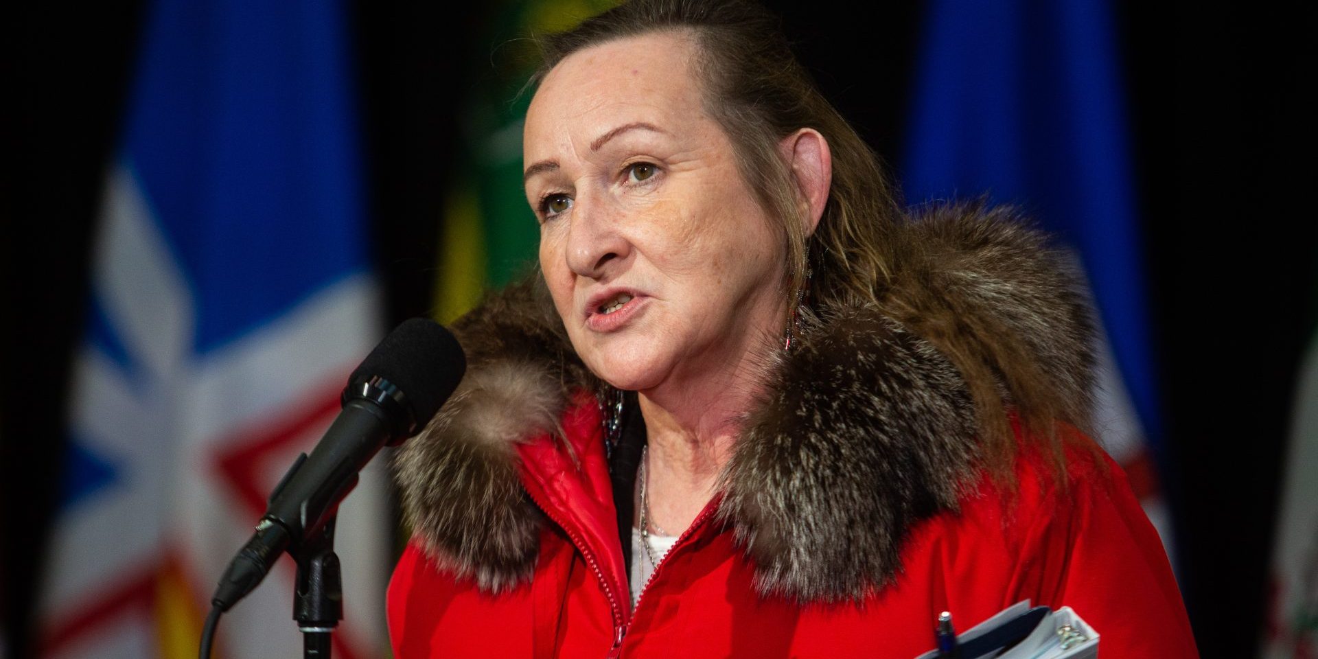 Northwest Territories Premier Caroline Cochrane, pictured in Ottawa in 2023. The Hill Times photograph by Andrew Meade