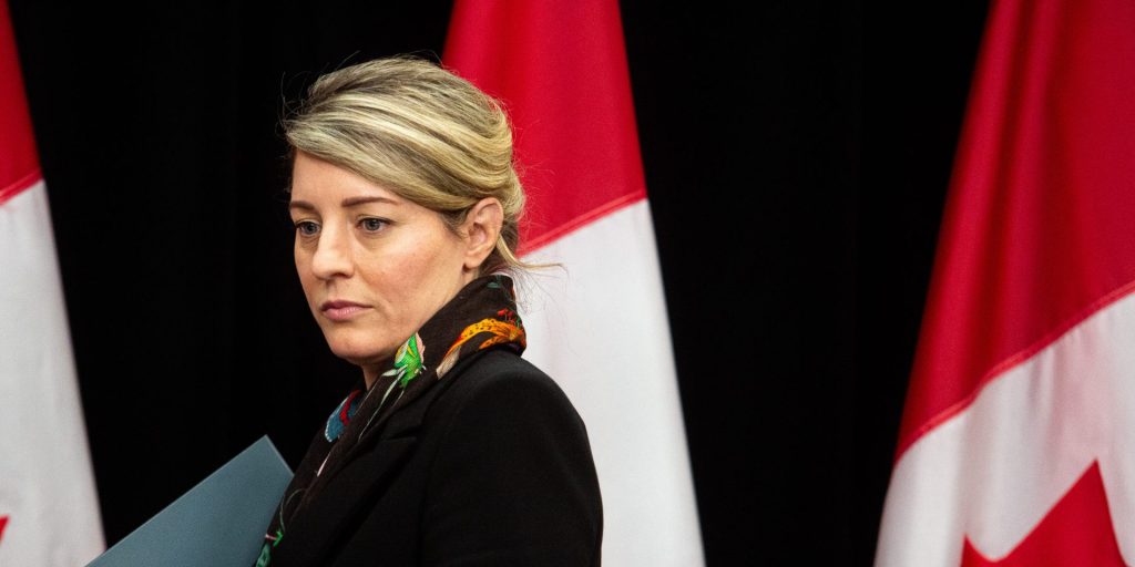 Foreign Affairs Minister Mélanie Joly