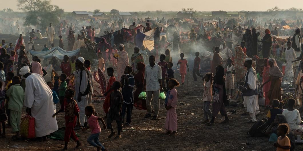 Displaced people arrive in South Sudan from Sudan through the Joda border crossing. An estimated nine million people have fled their homes in Sudan since the war began just over a year ago, writes Gwynne Dyer. 

Photograph courtesy of the United Nations by Ala Kheir