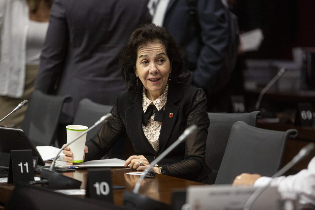 Senator Raymonde Saint-Germain