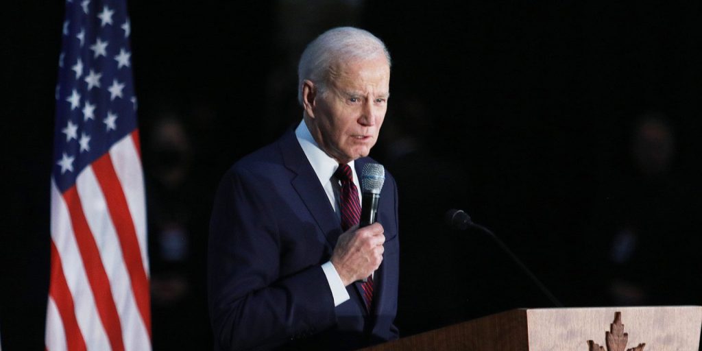 US president Joe Biden