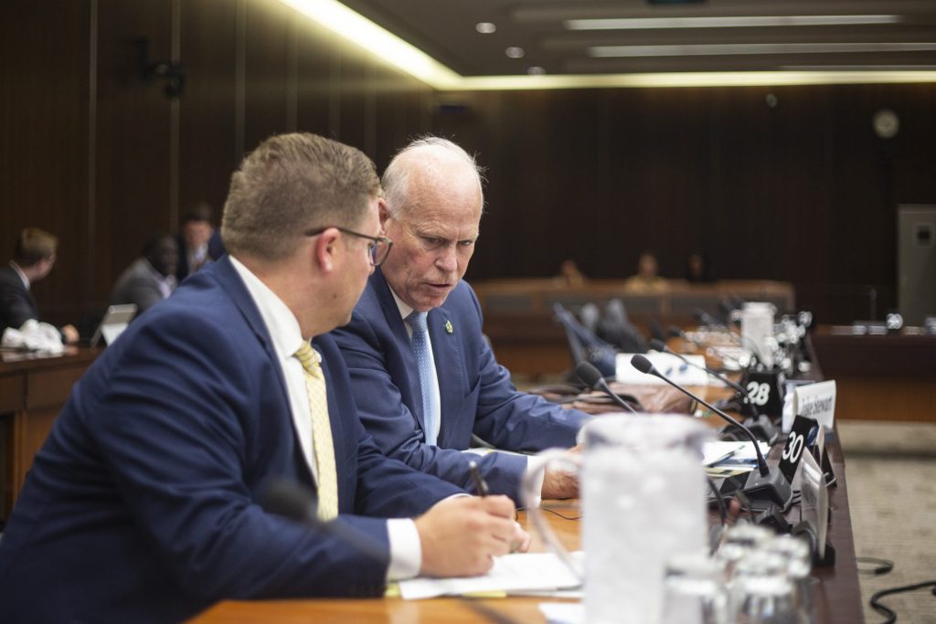 MPs John Nater and Rick Perkins