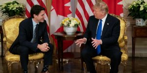 Justin Trudeau and Donald Trump