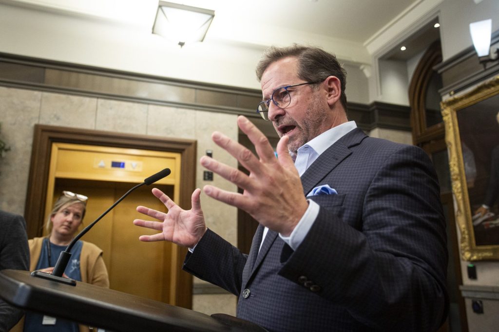Bloc Québécois Leader Yves-François Blanchet