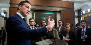 Poilievre faces ‘balancing act’ between Conservative MAGA support and anti-Trump Canadian sentiment: ‘they’re definitely not going to do interviews talking about why they like Donald Trump’