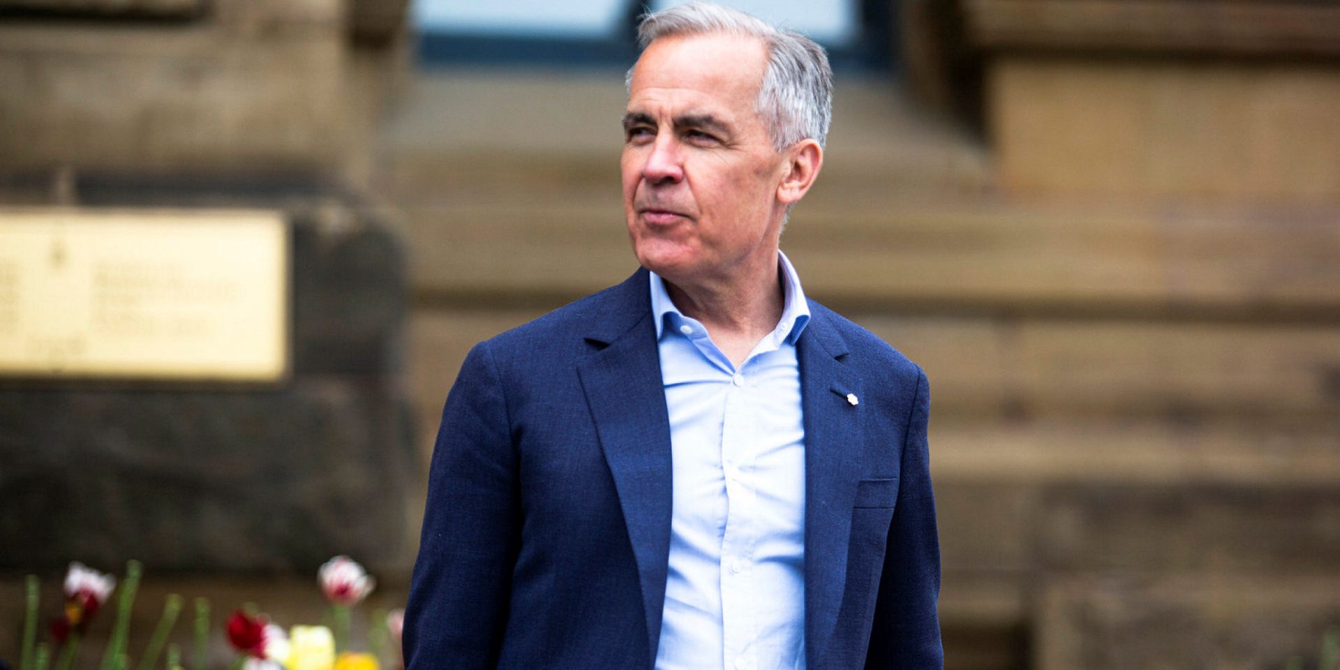 Prime Minister Mark Carney leaves the Prime Minister’s Office in Ottawa, Ont. on May 20, 2025, to head to a cabinet forum at Meech Lake, Que. The Hill Times photograph by Andrew Meade