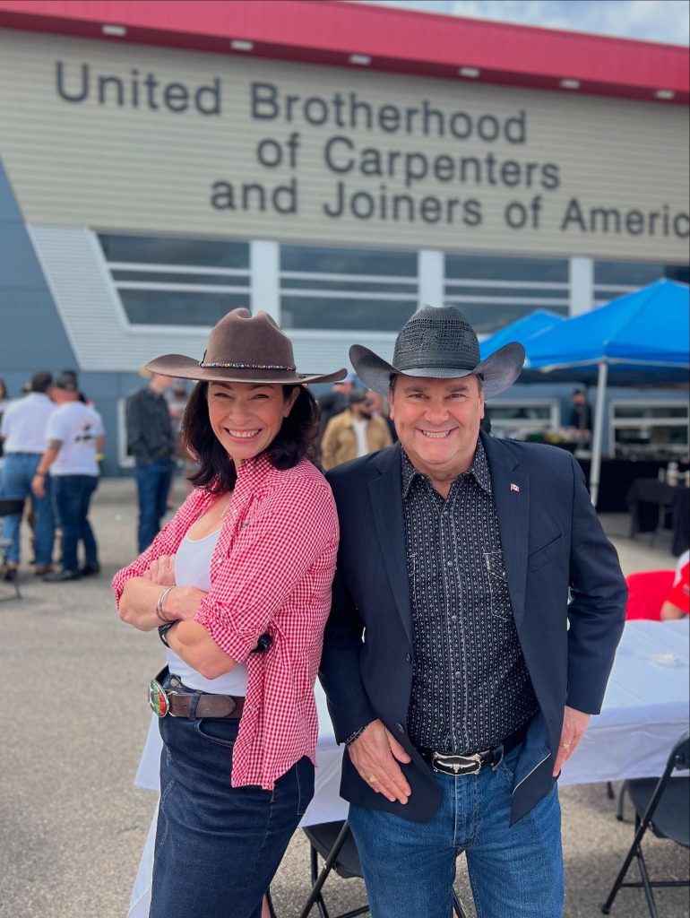 Heather McPherson and Don Davies