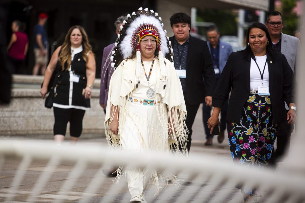 Assembly of First Nations National Chief Cindy Woodhouse Nepinak