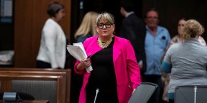 Podcast interview not enough: campaign director Byrne should speak to national council about her future role with the party, say senior Conservatives