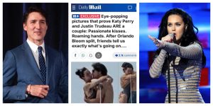 Trudeau/Katy Perry romance attracts global media attention