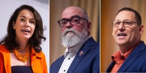 NDP leadership candidate Ashton attacks Lewis on provincial relationships, energy projects in final debate