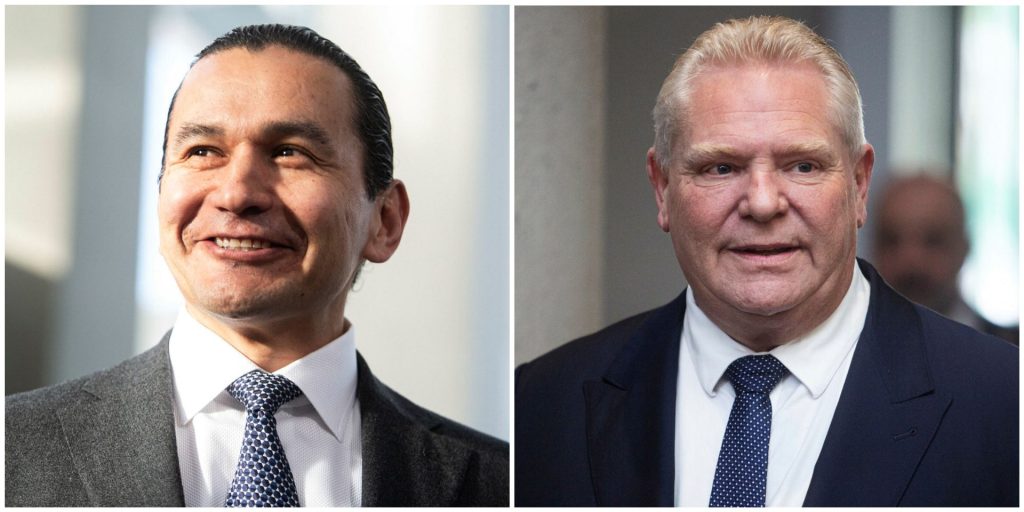 Wab Kinew, Doug Ford