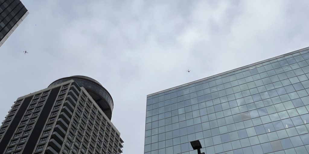 Drone testing in Ottawa Nov 2025 by Kate Malloy