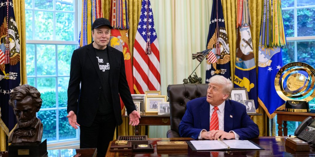 Elon Musk, Donald Trump