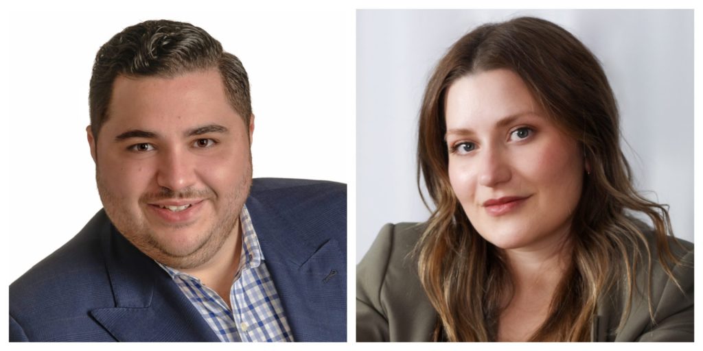 Gabe de Roche and Kyla Ronellenfitsch