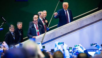 U.S. President Donald Trump is photographed at the World Economic Forum Annual

Meeting 2026 in Davos-Klosters, Switzerland, 22 January. World Economic Forum photograph by Ciaran McCrickard