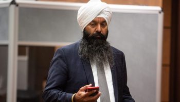 568A0007_43 Liberal MP Randeep Sarai attends  the Standing Committee on Foreign Affairs and International Development meeting on Sept. 26, 2022. The Hill Times photograph by Andrew Meade