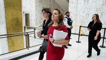 Deputy Prime Minister Chrystia Freeland appears before the Public Emergency Order Commission at Library and Archives Canada in Ottawa on  Nov. 24, 2022, to provide testimony about the winter 2022 Freedom Convoy occupation of Ottawa.
