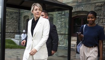 Minister of Industry and Minister responsible for Canada Economic Development for Quebec Regions Mélanie Joly leaves West Block on  June 5, 2025. The Hill Times photograph by Andrew Meade