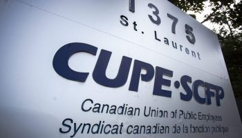 The Canadian Union of Public Employees national head office in Ottawa is pictured on Aug. 19,  2025. The Hill Times photograph by Andrew Meade