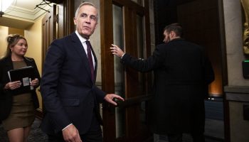 Prime Minister Mark Carney enters the House of Commons for Question Period on  Nov. 17, 2025. The Hill Times photograph by Andrew Meade