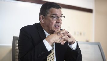 Secretary of State for Rural Development Buckley Belanger sits for an interview with the Hill Times in Ottawa on  June 17, 2025. The Hill Times photograph by Andrew Meade