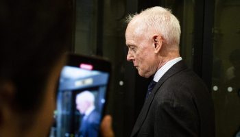 David Morrison, Deputy Minister of Foreign Affairs, arrives for the Liberal cabinet meeting in West Block  on June 10, 2025. The Hill Times photograph by Andrew Meade