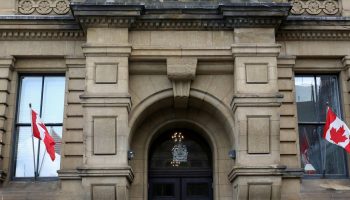 Prime Minister's Office at 80 Wellington Street on Aug 7, 2018. The Hill Times photograph by Andrew Meade