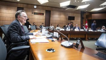 Marc-André Blanchard, Chief of Staff of the Prime Minister of Canada, appears before the House of Commons Standing Committee on Access to Information, Privacy and Ethics on Nov. 20, 2025. The Hill Times photograph by Andrew Meade