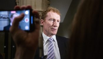 Minister of Canadian Identity and culture Marc Miller speaks with reporters before the Liberal cabinet meeting in West Block on  Dec. 2, 2025. The Hill Times photograph by Andrew Meade