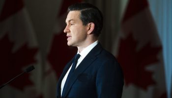 Conservative Party leader Pierre Poilievre holds a press conference in the Lord Elgin Hotel in Ottawa on July 14, 2025. The Hill Times photograph by Andrew Meade