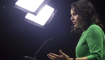 New Democratic Party MP Heather McPherson holds a press conference in West Block In Ottawa on Jan. 27, 2026, about her upcoming private members bill. The Hill Times photograph by Andrew Meade