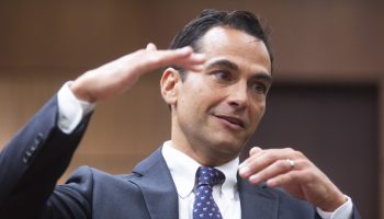 Jason Jacques, Interim Parliamentary Budget Officer appears before the Standing Committee on Government Operations and Estimates meetingin West Block on  Sept. 16, 2025. Hill Times photograph by Andrew Meade