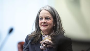 Kelly Burke, incoming Commissioner of Official Languages, appears before the House of Commons standing committee on official languages on  Feb. 10, 2026. The Hill Times photograph by Andrew Meade