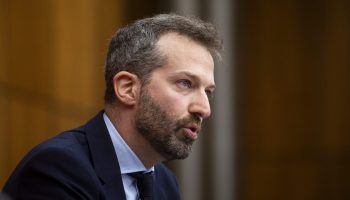 Minister of Government Transformation Public Works and Procurement Joël Lightbound holds a press conference in the National Press Theatre on Sept. 25, 2025, to provide an update on changes to Canada Post’s services. The Hill Times photograph by Andrew Meade