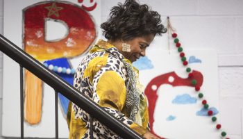 Minister of Health Marjorie Michel makes an announcement about the Canadian Dental Care Plan in Vanier, Ont. on  Oct. 2, 2025, to provide an update that 5 million Canadians have enrolled in the program. The Hill Times photograph by Andrew Meade