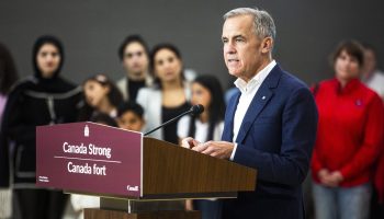 Prime Minister Mark Carney makes an announcement in Nepean, Ont. on  Oct. 10, 2025, about a number of measures to help Canadians. The Hill Times photograph by Andrew Meade