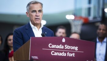 Prime Minister Mark Carney makes an announcement in Nepean, Ont. on  Oct. 10, 2025, about a number of measures to help Canadians. The Hill Times photograph by Andrew Meade
